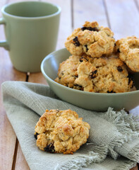 Rock buns – traditional British cakes