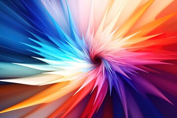 Obraz premium abstract colorful background with rays