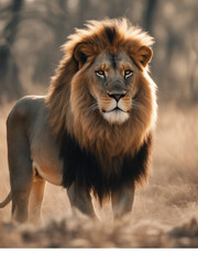 Fototapeta premium portrait of a lion