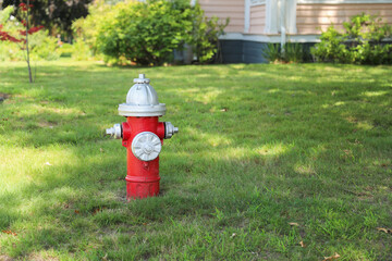 fire hydrant on a city street embodies preparedness, safety, and urban infrastructure, serving as a...