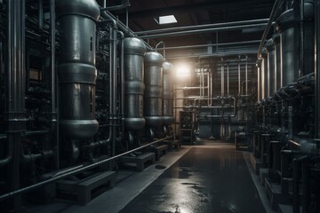 Enhancing an industrial water treatment system with automation. Generative AI