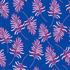 Watercolor floral seamless pattern with  flowers. Cute background for fabric, textile,  wallpaper. Hand drawn illustration.