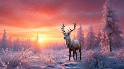 deer in the north