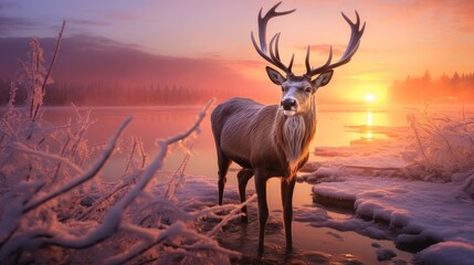 deer in the north