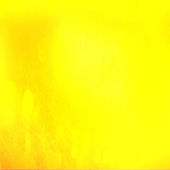 Gradient background.  Plain yellow square illustration with copy space, usable for social media, story, banner, poster, Ads, events, party, and various design works