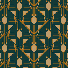 art deco seamless pattern 