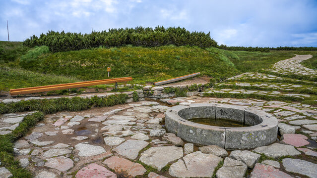 Source of the Elbe (pramen Labe), Giant Mountains
