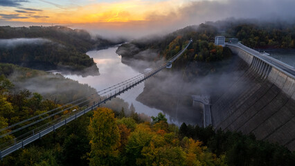 Rappbodetalsperre Harz Drohne