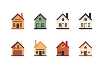 Fototapeta premium House icon pack