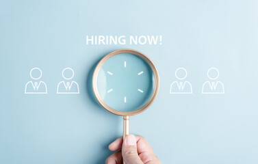 Hiring human resources to join corporate. Selective new career recruitment sites. recruiting with...