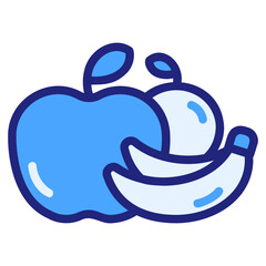  Fruit blue icon