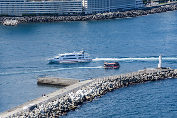 Obraz premium 港の風景