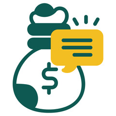  Budget duotone icon
