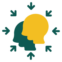  Customer engagement duotone icon
