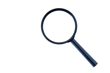 透過背景の虫眼鏡