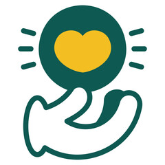  Charity duotone icon