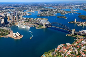 Foto auf Alu-Dibond Sydney Harbour © Daniel Maviet