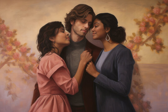 Unveiling Polyamory: Portraits Embracing Multiple Love Stories and Infinite Possibilities