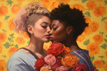 Love Unbound: Portraits Celebrating the Freedom and Unconditional Love within LGBTQ+ Relationships