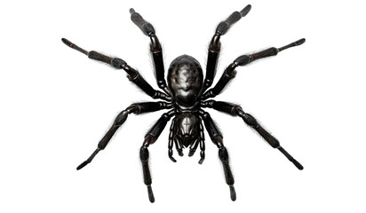 Spider isolated on transparent background - Generative AI