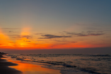 Morning Color over the Sea