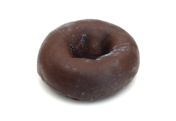 Sugary donut isolated on a white background 