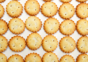 Cookies isolated on white background