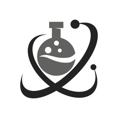 science logo template. Icon Illustration Brand Identity. Isolated and flat illustration. Vector graphic