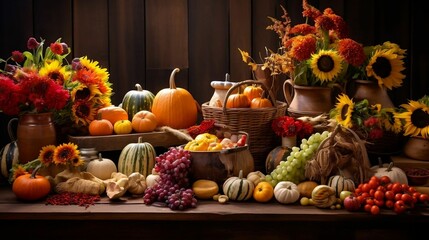 Photograph captures joyous harvest-time festival atmosphere