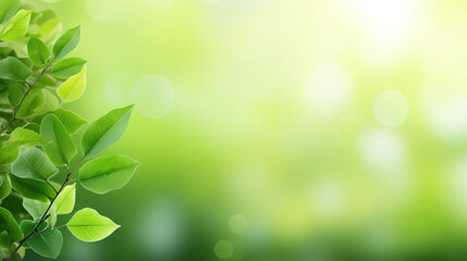 Nature of green leaf, greenery wallpaper