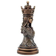 elegant queen chess piece