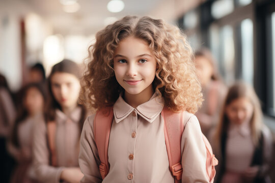 Smiling Children, Wearing Face Masks, Are Back At School, Radiating Resilience And Adaptability As They Navigate The New Normal With A Positive Outlook And A Commitment To Safety