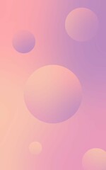 Gradient circle abstract poster background
