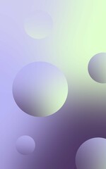 Gradient circle abstract poster background