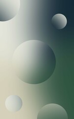 Gradient circle abstract poster background