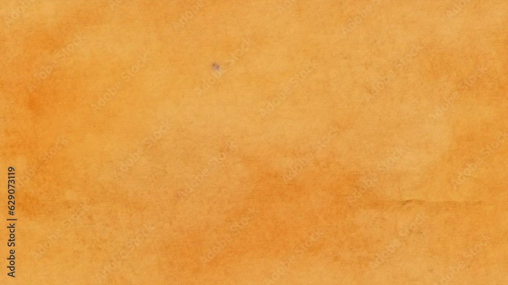 Wall mural generative ai : old orangepaper texture