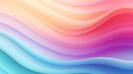 Generative AI : Blurred bright colors mesh background. Colorful rainbow gradient. Smooth blend banner template. Easy editable soft colored vector illustration