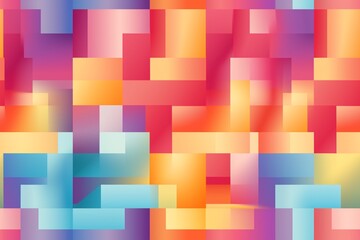 Seamless Pixel Pattern Created with Generative AI