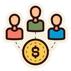 crowdfunding sticker