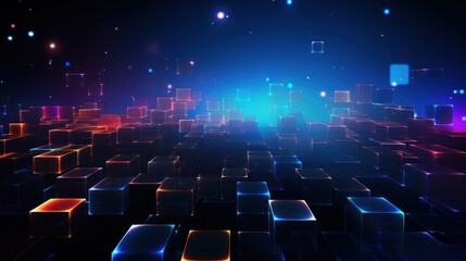 Obraz premium Technology Abstract Background