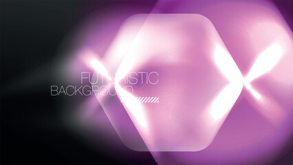 Creative geometric abstract illustration design