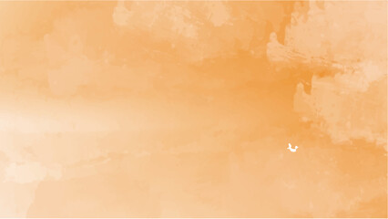 Abstract orange watercolor background.Hand painted watercolor. vector