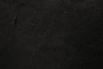 Old black background. Grunge texture. Dark wallpaper. Blackboard, Chalkboard, room Wall.