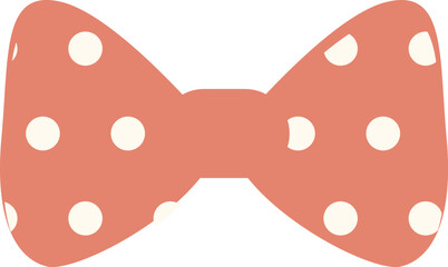 Bow Tie 01. Gentleman Colorful Hipster Icon.