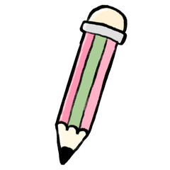 Set of office school stationary