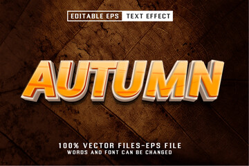 Autumn Editable Text Effect
