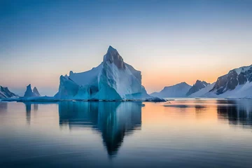 Poster iceberg in polar regions © Shahryar