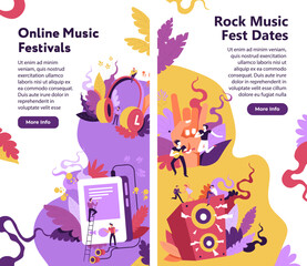 Online music festivals, rock fest dates website