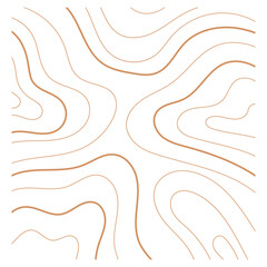 Topography Line Simple