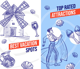 Best vacation spots and top rated attractions